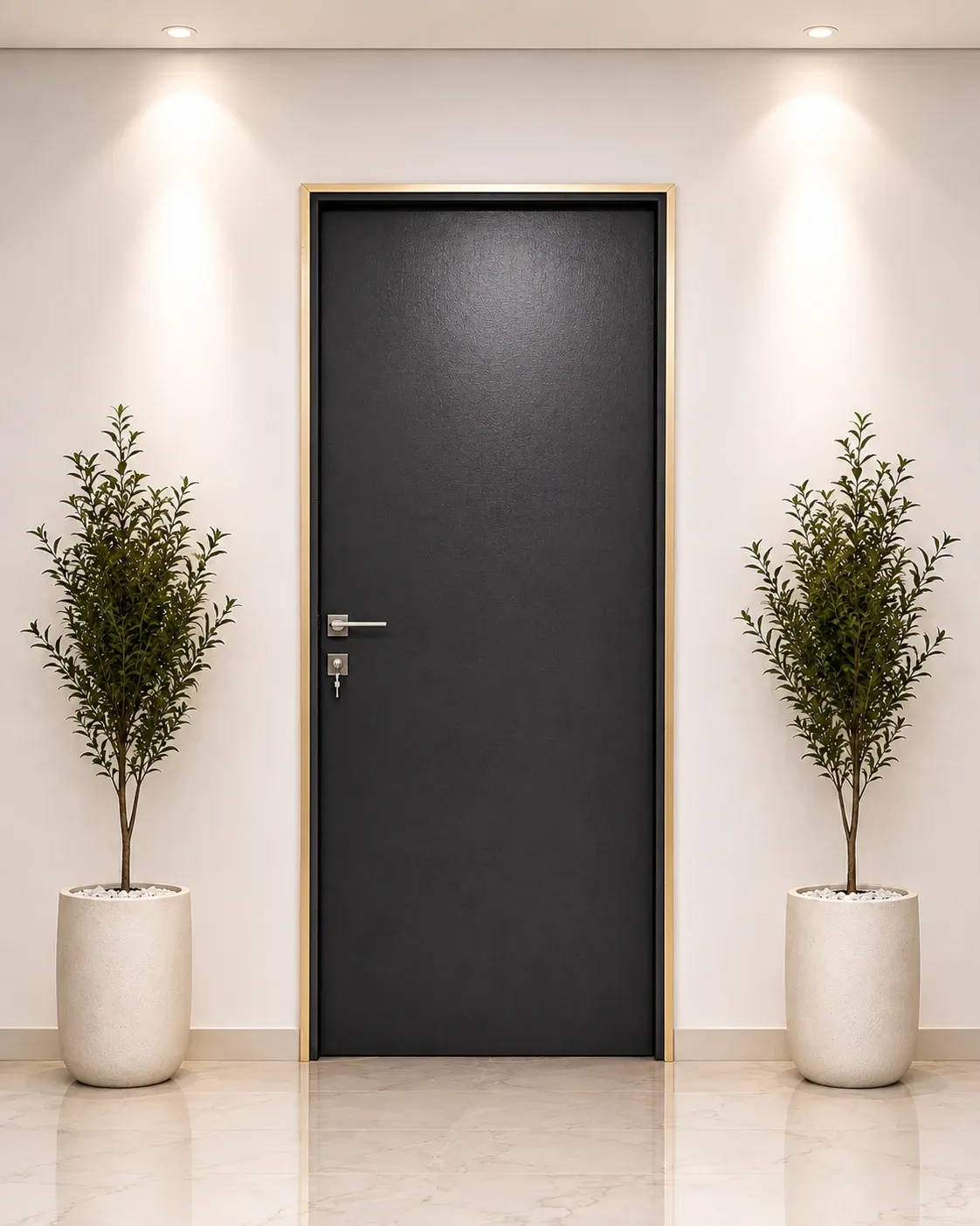 Porte intérieure en PVC